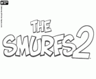 Logo z filmu Smerfy, The Smurfs 2