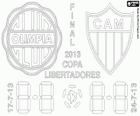 Olimpia Asuncion vs Atlético Mineiro. Copa Libertadores Finał 2013