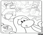 Halloween party w Club Penguin