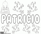 Patricio, imię pochodzenia łacińskiego, pochodzi z Patricius