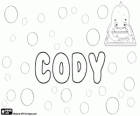 Cody, nazwa anglosaskie. Jego znaczenie jest pomocne osoby