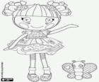 Blossom Flowerpot, Lalaloopsy lalka motyl, zwierzaka