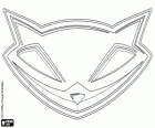 Logo Sly Raccoon, maska Sly Cooper