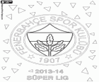 Fenerbahce, mistrz Super Lig 2013-2014, Turcja Piłka nożna liga