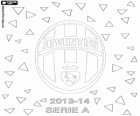 Juventus, Juve, mistrz Włoch w piłce nożnej. Lega Calcio Serie A 2013-2014