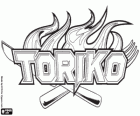 Logo mangi i anime Toriko