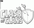 Logo wieloosobową grą Clash of Clans