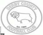 Godło z Derby County FC. The Rams