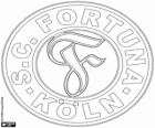 Odznaka SC Fortuna Köln, klub sportowy, z miasta Kolonia