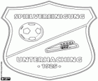 Odznaka Spielvereinigung Unterhaching, klub sportowy Unterhaching, gmina w Baviera