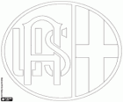 Logo US Alessandria Calcio 1912, klub piłkarski z Alessandria, miasto w Piemoncie