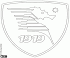 Emblemat Unione Sportiva Salernitana 1919, klub piłkarski z Salerno, miasto w kampanii