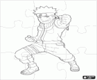 Naruto Puzzle, młody ninja