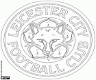 Logo Leicester City FC. Klub piłkarski z miasta Leicester. Mają nick lisów, The Foxes