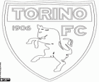 Emblemat Torino FC. Zespół piłkarski z siedzibą w Turynie, stolicy Piemontu
