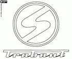 Logo Trabant, niemieckiej marki tanich samochodów