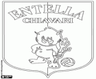Logo Virtus Entella. W piłce nożnej w mieście Chiavari, Liguria