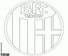 Odznaka Bologna FC 1909. Klub piłkarski z Bolonii, stolicy Emilia-Romania