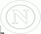 Logo SSC Napoli. Klub piłkarski z miasta Neapolu, stolicy kampania