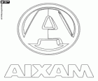 Aixam logo, marki francuskie Mikrosamochódy