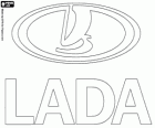 Logo Łada, marka samochodów produkowanych w Rosji