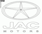 Logo JAC Motors. Marki samochodów, firma w Chinach