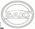 Logo SAIC Motor, państwowych firm motoryzacyjnych w Chinach