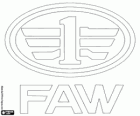 Logo FAW Car Company, chiński samochodów firmy
