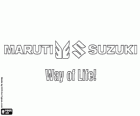 Logo Maruti Suzuki, indyjski marki samochodów