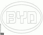 Logo BYD Auto, marki samochodów, chińska spółka akcyjna