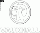 Logo Vauxhall Motors, angielskiej marki samochodów