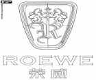 Logo Roewe, luksusowy samochód marki w Chinach