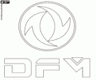 Logo DFM Dongfeng Motor, producent samochodów, spółka publiczna z Chin