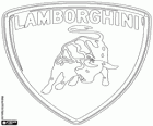Logo Lamborghini, włoski luksusowych samochodów sportowych marki