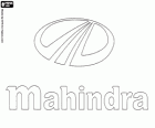 Logo Mahindra, samochodów marki z Indii