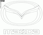 Logo Mazda, producent samochodów japońskich
