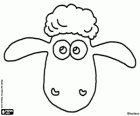 Twarz baranek Shaun