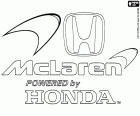 Logo zespół wyścigowy Formuły 1, McLaren Honda