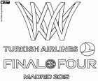 Final Four Euroligi 2015 Madryt koszykówki logo