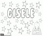 Gisele, imię dla dziewczynki, pochodzenia germańskiego. Gisele, wariant Giselle i Gisela