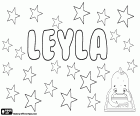 Leyla, wariant Leila, Laila i Layla m.in. Leyla, imię dla dziewczynki, jej znaczenie jest piękno nocy