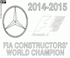 Zespół Mercedes AMG Petronas Formula One Team jest mistrzem w mistrzostwach świata konstruktorów Formuły 1 2015. Niemiecki zespół Mercedes wygrywa Mistrzostwa po raz drugi z rzędu, powtarzając tytuł 2014. Scuderia sterowniki są Nico Rosberg i Lewis Hamilton
