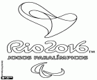 Logo Igrzysk Paraolimpijskich w Rio de Janeiro 2016, z 7 18 września