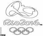 Emblemat Igrzysk Olimpijskich w Rio de Janeiro w 2016 r., od 5 do 21 sierpnia