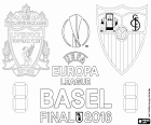 Liverpool kontra Sevilla. Finał w Europa League 2015-2016 na stadionie St Jakob Park w Bazylei, Szwajcaria, zm. 18 maja 2016