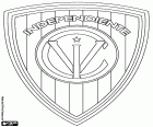 Logo z Independiente del Valle, Club de Alto Rendimiento Especializado Independiente del Valle, klub piłkarski z miasta Sangolqui, Ekwador