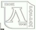 Logo z PFC Ludogorets Razgrad, bułgarski klub piłkarski w mieście Razgrad