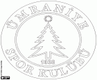 Emblemat Umraniyespor, klub piłkarski Ümraniye, duże w Stambule, znajduje się w azjatyckiej części miasta