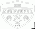 Odznaka Manisa Spor Kulübü, Manisaspor, klub piłkarski z siedzibą w mieście Manisa, dużego miasta z regionu Morza Egejskiego, w zachodniej części Turcji, stolica prowincji o tej samej nazwie