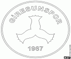 Tarcza z Giresun Spor Klubu, Giresunspor, klub piłkarski w mieście Giresun, stolica prowincji o tej samej nazwie w regionie Morza Czarnego